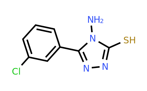 CAS 117320-66-8 | 4-amino-5-(3-chlorophenyl)-4H-1,2,4-triazole-3-thiol