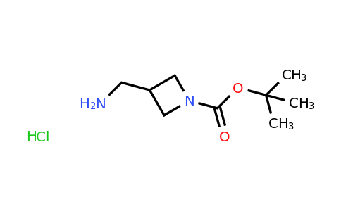 CAS 1173206-71-7 | tert-Butyl 3-(aminomethyl)azetidine-1-carboxylate hydrochloride