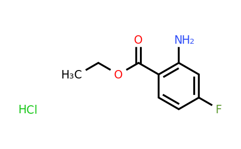 CAS 117324-06-8 | Ethyl 2-amino-4-fluorobenzoate hydrochloride