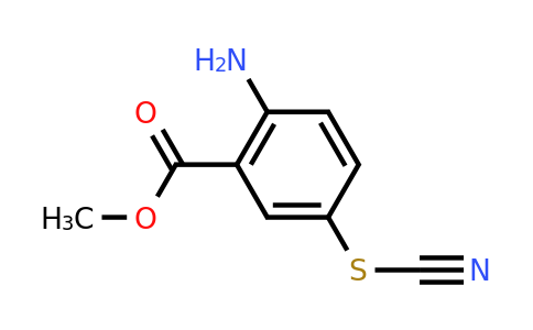 CAS 117324-16-0 | Methyl 2-amino-5-thiocyanatobenzoate
