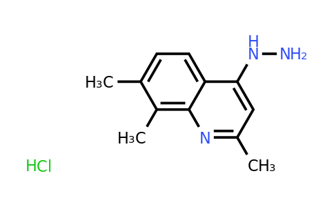 CAS 1173257-45-8 | 4-Hydrazino-2,7,8-trimethylquinoline hydrochloride