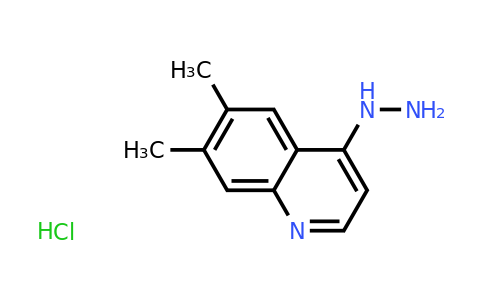 CAS 1173260-79-1 | 6,7-Dimethyl-4-hydrazinoquinoline hydrochloride