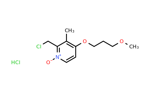 CAS 1173289-20-7 | 2-(Chloromethyl)-4-(3-methoxypropoxy)-3-methylpyridine 1-oxide hydrochloride