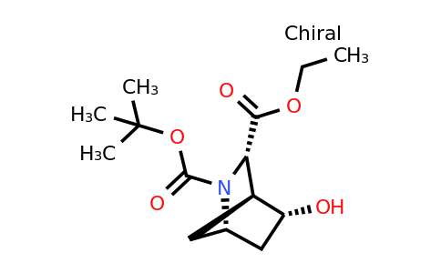 CAS 1173294-40-0 | 2-tert-butyl 3-ethyl (1S,3S,4S,5R)-5-hydroxy-2-
azabicyclo[2.2.1]heptane-2,3-dicarboxylate