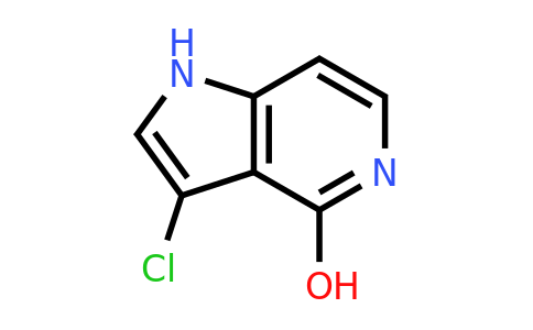 CAS 117332-46-4 | 3-chloro-1H-pyrrolo[3,2-c]pyridin-4-ol