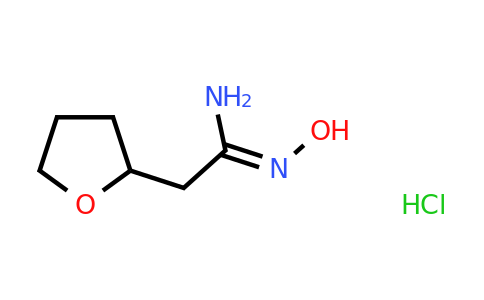 CAS 1173375-89-7 | N'-Hydroxy-2-(oxolan-2-yl)ethanimidamide hydrochloride