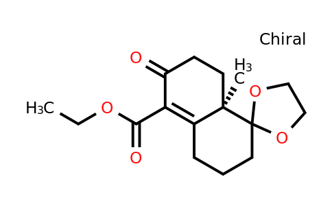 CAS 1173666-35-7 | Ethyl-(8A'r)-8A'-methyl-6'-oxo-3',4',6',7',8',8A'-hexahydro-2'H-spiro[1,3-dioxolane-2,1'-naphthalene]-5'-carboxylate