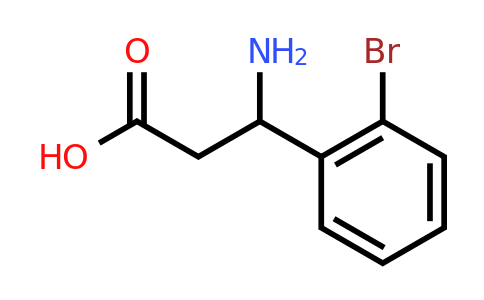 CAS 117391-48-7 | 3-Amino-3-(2-bromophenyl)propanoic acid