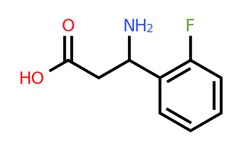 CAS 117391-49-8 | 3-Amino-3-(2-fluorophenyl)propanoic acid