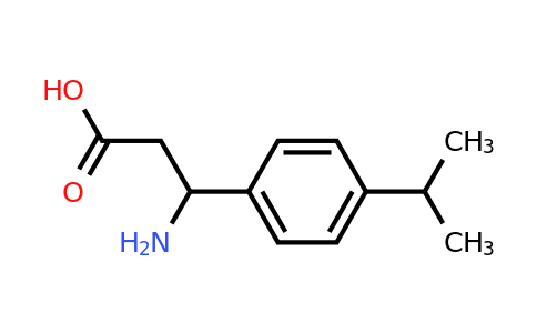 CAS 117391-53-4 | 3-Amino-3-(4-isopropylphenyl)propanoic acid