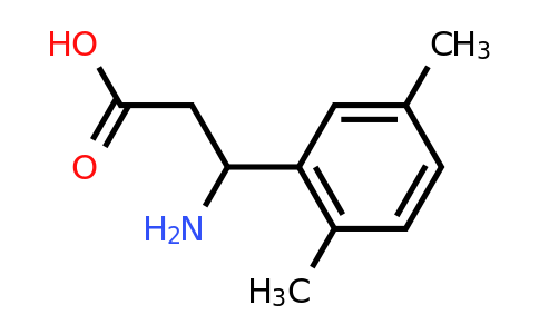 CAS 117391-55-6 | 3-Amino-3-(2,5-dimethylphenyl)propanoic acid
