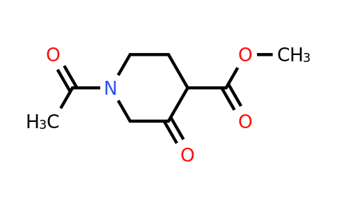 CAS 1174007-42-1 | methyl 1-acetyl-3-oxo-piperidine-4-carboxylate