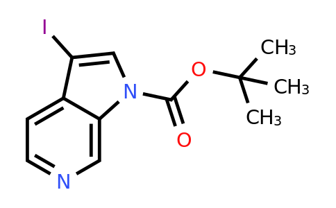 CAS 1174038-59-5 | tert‐butyl 3‐iodo‐1h‐pyrrolo[2,3‐c]pyridine‐1‐carboxylate