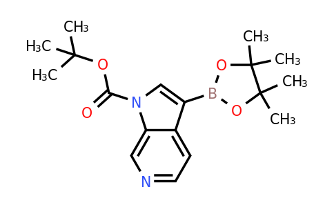CAS 1174038-67-5 | Tert-butyl 3-(4,4,5,5-tetramethyl-1,3,2-dioxaborolan-2-YL)-1H-pyrrolo[2,3-C]pyridine-1-carboxylate