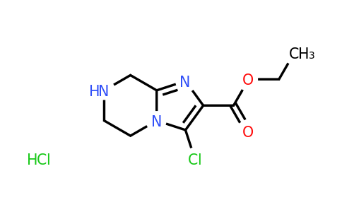 CAS 1174069-17-0 | ethyl 3-chloro-5,6,7,8-tetrahydroimidazo[1,2-a]pyrazine-2-carboxylate hydrochloride