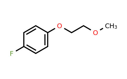 CAS 1174295-65-8 | 1-fluoro-4-(2-methoxyethoxy)benzene