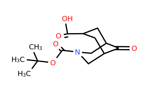 CAS 1174311-20-6 | 3-[(tert-butoxy)carbonyl]-9-oxo-3-azabicyclo[3.3.1]nonane-7-carboxylic acid
