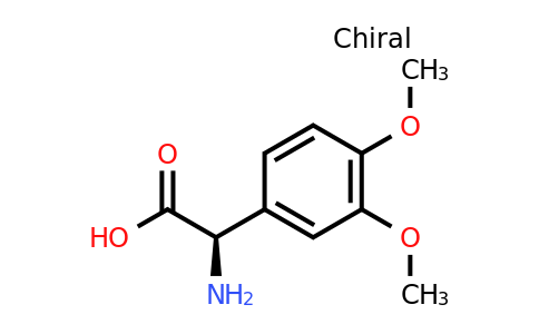 CAS 117446-20-5 | (2R)-2-Amino-2-(3,4-dimethoxyphenyl)acetic acid