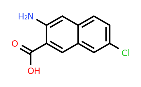 CAS 1174540-48-7 | 3-Amino-7-chloro-2-naphthoic acid