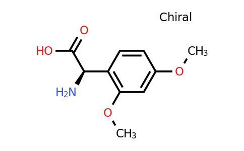 CAS 117468-91-4 | (2R)-2-Amino-2-(2,4-dimethoxyphenyl)acetic acid