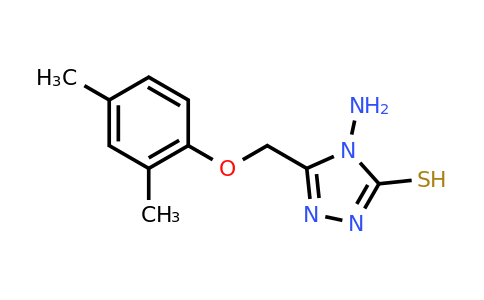 CAS 117480-89-4 | 4-amino-5-[(2,4-dimethylphenoxy)methyl]-4H-1,2,4-triazole-3-thiol