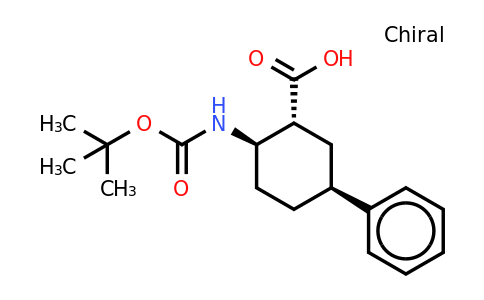 CAS 1175647-98-9 | Trans-2-tert-butoxycarbonylamino-trans-5-phenyl-cyclohexanecarboxylic acid