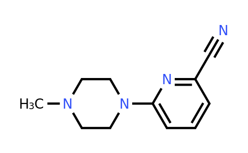 CAS 1175689-23-2 | 6-(4-methylpiperazin-1-yl)pyridine-2-carbonitrile