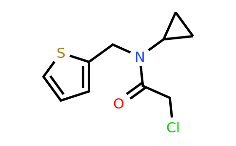 CAS 1175771-39-7 | 2-Chloro-N-cyclopropyl-N-(thiophen-2-ylmethyl)acetamide