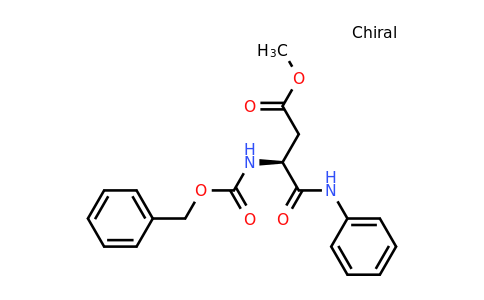 CAS 1175893-90-9 | (S)-Methyl 3-(((benzyloxy)carbonyl)amino)-4-oxo-4-(phenylamino)butanoate