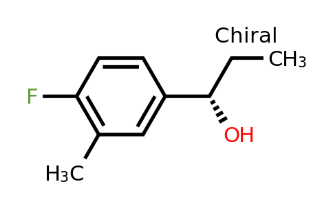 CAS 1175913-39-9 | (1S)-1-(4-fluoro-3-methylphenyl)propan-1-ol