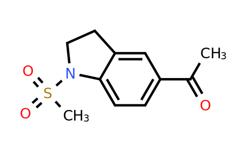 CAS 1176017-48-3 | 1-(1-(Methylsulfonyl)indolin-5-yl)ethanone