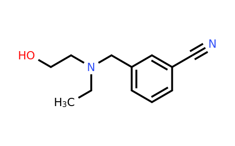 CAS 1176018-44-2 | 3-((Ethyl(2-hydroxyethyl)amino)methyl)benzonitrile