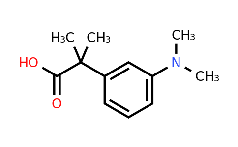 CAS 1176042-65-1 | 2-(3-(Dimethylamino)phenyl)-2-methylpropanoic acid