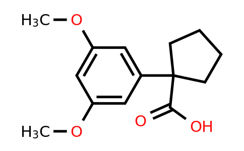 CAS 1176042-70-8 | 1-(3,5-Dimethoxyphenyl)cyclopentanecarboxylic acid