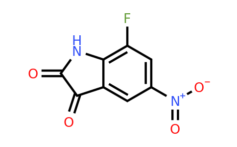 CAS 1176058-71-1 | 7-fluoro-5-nitro-2,3-dihydro-1H-indole-2,3-dione