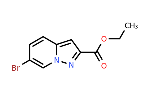 CAS 1176413-18-5 | ethyl 6-bromopyrazolo[1,5-a]pyridine-2-carboxylate