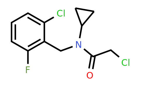 CAS 1176494-47-5 | 2-Chloro-N-(2-chloro-6-fluorobenzyl)-N-cyclopropylacetamide