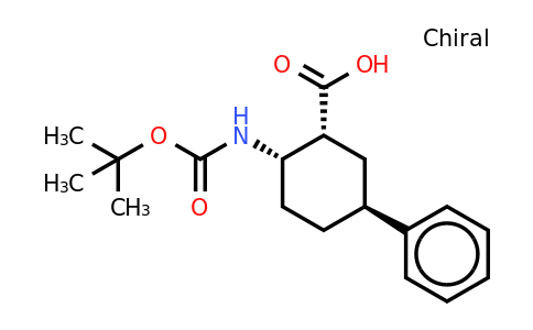 CAS 1176494-80-6 | Cis-2-tert-butoxycarbonylamino-trans-5-phenyl-cyclohexanecarboxylic acid