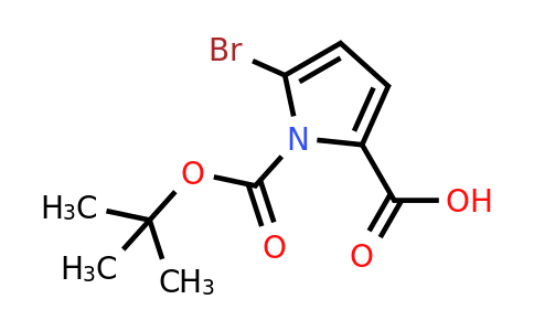 CAS 117657-41-7 | 5-Bromo-1-(tert-butoxycarbonyl)-1H-pyrrole-2-carboxylic acid