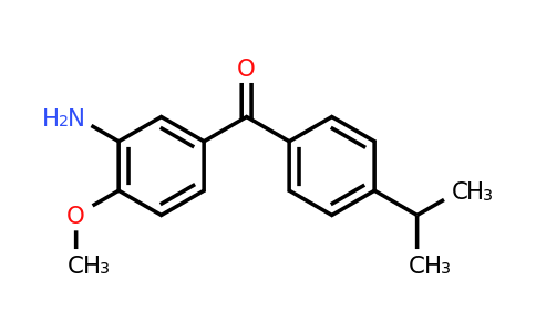 CAS 1176617-23-4 | (3-Amino-4-methoxyphenyl)(4-isopropylphenyl)methanone