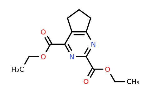 CAS 117663-60-2 | 2,4-diethyl 5H,6H,7H-cyclopenta[d]pyrimidine-2,4-dicarboxylate