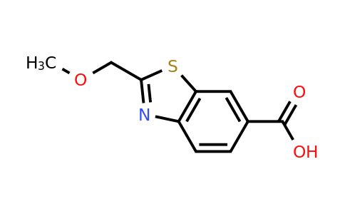 CAS 1176714-13-8 | 2-(Methoxymethyl)benzo[d]thiazole-6-carboxylic acid