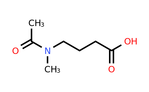 CAS 117704-99-1 | 4-(N-methylacetamido)butanoic acid