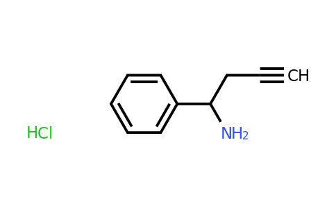 CAS 1177093-09-2 | 1-phenylbut-3-yn-1-amine hydrochloride