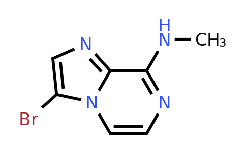 CAS 117718-82-8 | 3-Bromo-N-methylimidazo[1,2-A]pyrazin-8-amine