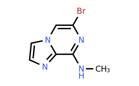 CAS 117718-85-1 | 6-Bromo-N-methylimidazo[1,2-A]pyrazin-8-amine