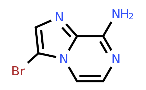 3-bromoimidazo[1,2-a]pyrazin-8-amine