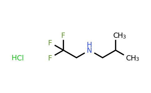 CAS 1177279-98-9 | (2-Methylpropyl)(2,2,2-trifluoroethyl)amine hydrochloride