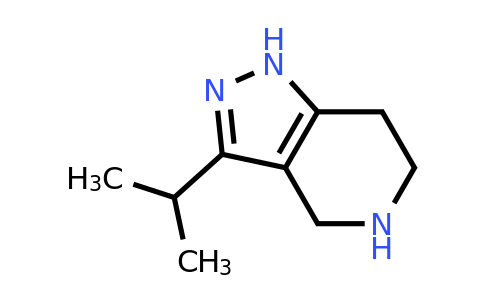 CAS 1177284-02-4 | 3-Isopropyl-4,5,6,7-tetrahydro-1H-pyrazolo[4,3-c]pyridine
