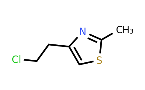 CAS 1177291-56-3 | 4-(2-chloroethyl)-2-methyl-1,3-thiazole